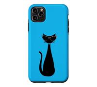 Atomic Lunettes œil de Chat Noir Coque pour iPhone 11 Pro Max