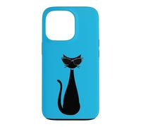 Atomic Lunettes œil de Chat Noir Coque pour iPhone 13 Pro