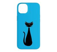 Atomic Lunettes œil de Chat Noir Coque pour iPhone 14 Plus