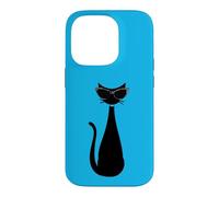 Atomic Lunettes œil de Chat Noir Coque pour iPhone 14 Pro