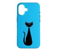Atomic Lunettes œil de Chat Noir Coque pour iPhone 16