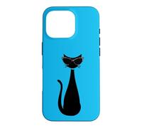 Atomic Lunettes œil de Chat Noir Coque pour iPhone 16 Pro