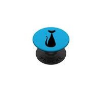 Atomic Lunettes œil de Chat Noir PopSockets PopGrip Adhésif
