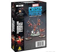 Atomic Mass Games Accessoires Daredevil Captain America, Marvel Crisis Protocol : Shadowland Elektra with Hand Ninjas-en, diverses, 2. Character Packs