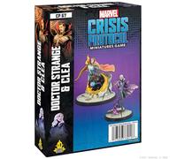 Atomic Mass Games , Doctor Strange & Clea, Miniatures Game, Ages 14+, 2 Players, 45 Minutes Playing Time, Multicolor, FFGCP67