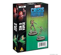 Atomic Mass Games Fantasy Flight Games - Marvel Crisis Protocol: Sin and Viper Character Pack - Miniatures Game, Various, FFGCP61