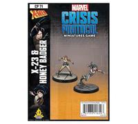 Atomic Mass Games X-23 Honey Badger Protocole Marvel Crisis Jeu De Miniatures Partir De 14 Ans 2 Joueurs Temps De Jeu 45 Minutes