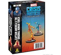 Atomic Mass Games Mcp : & La Figurine Originale Captain America Torche Humaine