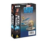 Atomic Mass Games - Protocole Marvel Crisis : Character Pack : Crystal and Lockjaw - Jeu Miniature CP35en