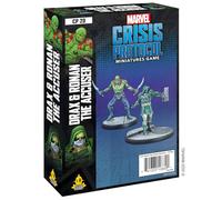 Atomic Mass Games, Marvel Crisis Protocol : Character Pack : Drax and Ronan The Accuser, Miniatures Game, Ages 10+, 2+ Players, 45 Minutes Playing Time