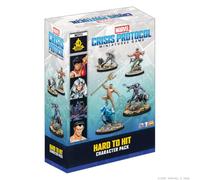 Atomic Mass Games | Marvel Crisis Protocol Hard to Hit Character Pack | Extension De Figurines, 4 Héros, 11 Cartes Tactiques | 2 Joueurs | 90 Minutes