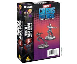 Atomic Mass Games Marvel Crisis Protocol: Hawkeye and Black Widow - en