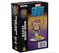 Atomic Mass Games Marvel Crisis Protocol M.O.D.O.K. Scientist Supreme Lot de personnages,Jeu de combat miniatures,Jeu de stratégie pour adultes,Temps de jeu moyen 90 minutes,Fabriqué