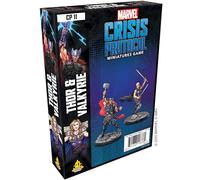 Atomic Mass Games, Marvel Crisis Protocole : Character Pack : Thor and Valkyrie, Miniatures Game, Ages 10+, 2+ Players, 45 Minutes de Temps de Jeu