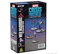 Atomic Mass Games Pack d'affiliation Web Warriors : Protocole Marvel Crisis | Jeu de Figurines | À partir de 14 Ans | 2 Joueurs et Plus | 45 Minutes de Temps de Jeu