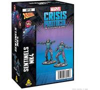 Atomic Mass Games Sentinel MK 4 : Marvel Crisis Protocol Jeu de Figurines à partir de 14 Ans 2 Joueurs Plus de 45 Minutes de Temps de Jeu