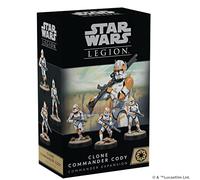 Atomic Mass Games Star Wars : Legion Clone Commander Expansion Cody Commander - Jeu de figurines de table, jeu de stratégie pour enfants et adultes, à partir de 14 ans, 2 joueurs, 3 heures de lecture,