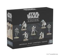 Atomic Mass Games Star Wars : Legion Imperial Riot Control Squad Unit Extension - Maintain Order! Jeu de stratégie de figurines de table, à partir de 14 ans, 2 joueurs, 3 heures de lecture, fabriqué