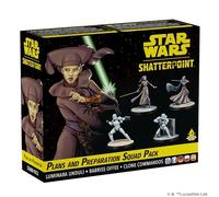 Atomic Mass Games Star Wars Shatterpoint : Plans and Preparation Squad Pack Jeu de Figurines de Table À partir de 14 Ans 2 Joueurs Temps de Jeu de 90 Minutes - Version Multilingue