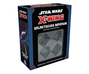 Atomic Mass Games, Star Wars : X-Wing 2ème Edition - Empire Galactique - Pack de démarrage de la Saison - Plateau - 2 Joueurs - À partir de 14 Ans et Plus - 30 à 45 Minutes - Allemand