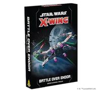Atomic Mass Games Star Wars X-Wing 2ème édition Jeu de figurines Battle Over Endor Scénario Pack - Pilotes et navires emblématiques Jeu de stratégie pour enfants et adultes - Version Anglaise