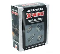 Atomic Mass Games Star Wars X-Wing 2ème édition Miniatures Game Rebel Alliance Squadron Starter Pack,Jeu de stratégie pour Adultes et Adolescents,Temps de Jeu Moyen 45 Minutes,Fabriqué