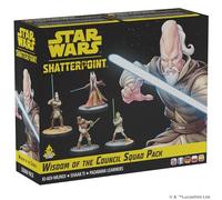 Atomic Mass Star Wars Shatterpoint Wisdom of The Council Squad Pack - Tabletop Miniatures Game, Strategy Game for Kids and Adults, Ages 14+, 2 Players, 90 Min Playtime, Made by Gamesl