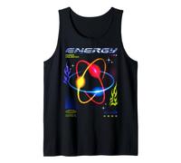Atomic Orbit Energy Power Unlimited Y2K Chrome Débardeur
