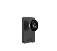 Atomic Orbit Energy Power Unlimited Y2K Chrome PopSockets PopWallet pour MagSafe