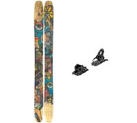 Atomic - Pack Ski Bent Chetler 120 - 192 + Squire 11 120mm Black - Ski