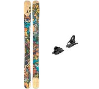 Atomic - Pack Ski Bent Chetler Mini 133-143 - 143 + Colt 7 Gw Black Grey B100 - Ski