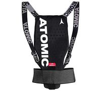 ATOMIC Protection dorsale Live Shield, Noir, Taille XS, Protection efficace, Système de mousse Multi Density, Protection légère et respirante, Liberté de mouvement illimitée