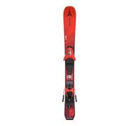 ATOMIC Redster J2 (70-90 cm) + C 5 GW Kit de ski Rouge/rouge Taille 080 Vitesse et contrôle ultimes pour jeunes coureurs