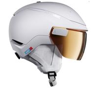 Atomic - Revent GT Amid Visor HD Photochromic S1-3 - Casque de ski - S - 51-55 cm - white heather / amber gold hd photo