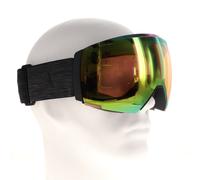 Atomic - Revent Q HD Photo Black Green Gold + Clear - Masque de Ski