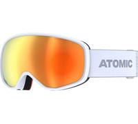 Atomic Revent Stereo Masque De Ski Gris Clair Avec Protection Anti-Éblouissement, Masque De Snowboard De Grande Qualité, Monture Live Fit, Masque De Ski Double Écran