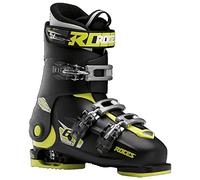 ATOMIC Roces Chaussures de Ski pour Enfant, Taille Ajustable Noir Black-Lime 36/40