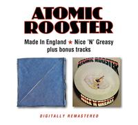 ATOMIC ROOSTER - MADE IN ENGLAND/NICE N GREASY 2 CD NEUF