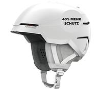 Atomic Savor AMID Casque De Ski Bruyère Blanche, Taille L, Unisexe, Adulte, Système Fit À 360 °, Protection Supérieure Contre Les Chocs, Système De Ventilation Aircon, 59-63 cm