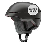 Atomic Savor AMID Casque De Ski Noir, Taille M, Unisexe, Adulte, Système Fit À 360 °, Protection Supérieure Contre Les Chocs, Système De Ventilation Aircon, 55-59 cm