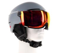 Atomic Savor Amid Visor HD Casque de ski avec visière L Gris