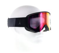 ATOMIC Savor Photo Masque De Ski Et De Snowboard Noir Avec Protection UV 100%, Verre Photochromique, Lunettes De Sport Avec Revêtement Anti-Rayures, Masque De Snowboard Oversized
