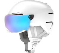 Atomic Savor Visor Stereo Casque De Ski avec Visière, Absorption Maximale des Chocs, Système De Ventilation Active Aircon, Miroir Haut De Gamme pour Une Visibilité Parfaite
