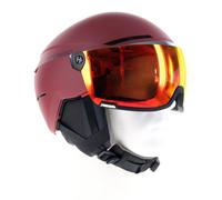 Atomic Savor Visor Stereo Casque de ski avec visière S Rouge foncé