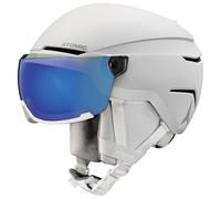 Atomic - Savor Visor Stereo White Heather Blue Stereo - L - Casque visière