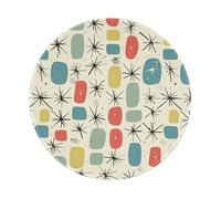 Atomic Stars Lot de 4 tapis de souris de jeu avec base en caoutchouc antidérapant pour ordinateur portable, gamer, bureau, maison