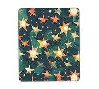 Atomic Stars Tapis de souris pour ordinateur portable Motif imprimé rétro 25,4 x 30,5 cm Bureau 20 x 24,1 cm