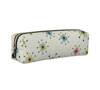 Atomic Stars Trousse à crayons pour adultes Motif rétro, doré, One Size, Organiseur de sac