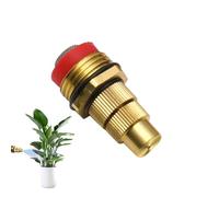 atomisante avec filtre - d'arrosage de jardin réglable de 1/4" | anti-éclaboussures en cuivre durable pour les systèmes de serre, d'agriculture et d'irrigation | Outil pour