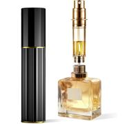 Atomiseur De Parfum Portable Rechargeable - Flacon Pulvérisateur De Voyage Vide De 5 Ml, Nano - Brume, Remplissage Par Le Bas, Distributeur De Cologne De Poche Pour Homme Et Femme (Pa.Black, Pa)